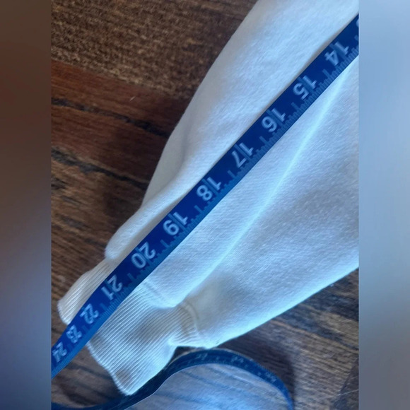 Women's White Hoodie - Picture 4 of 11